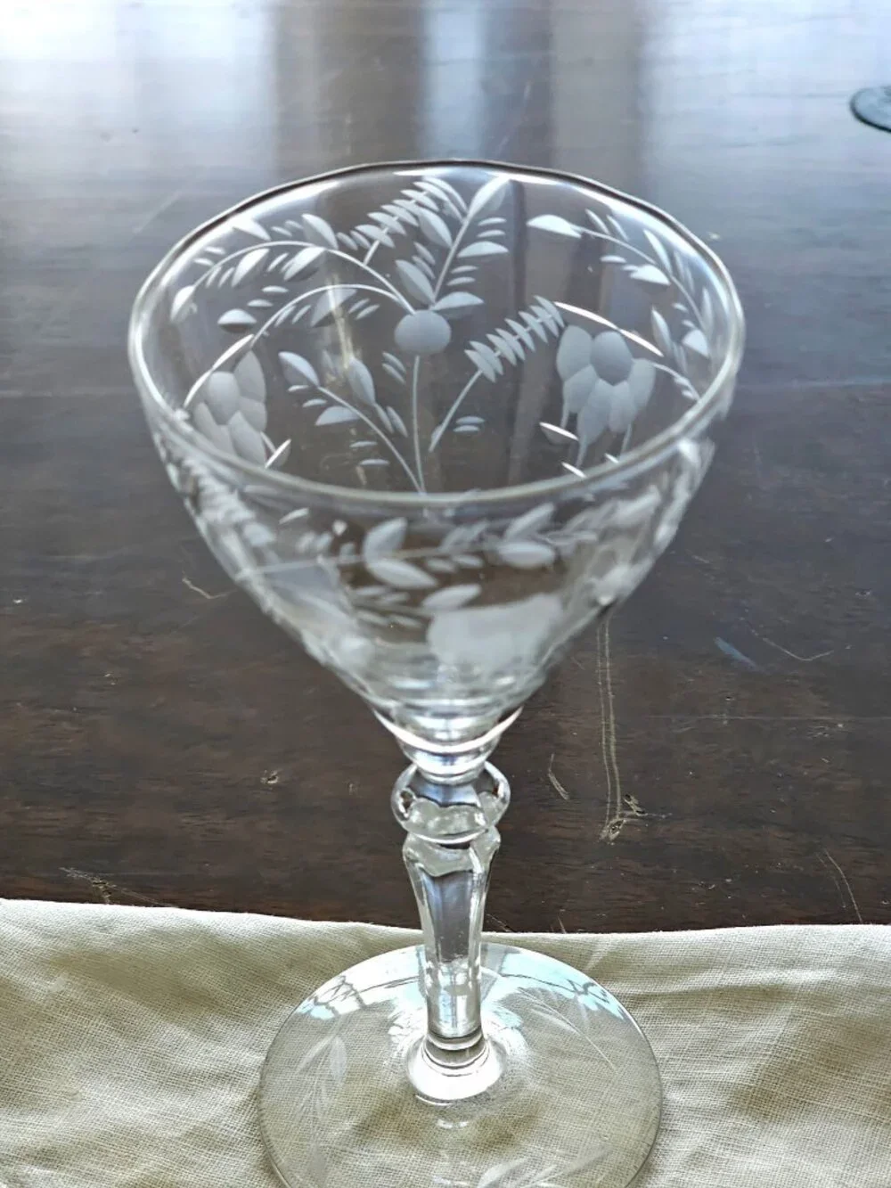 Rock Sharpe Floral Liquor Cocktail Glass 5